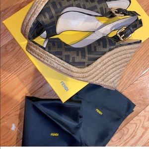 Fendi authentic wedges
